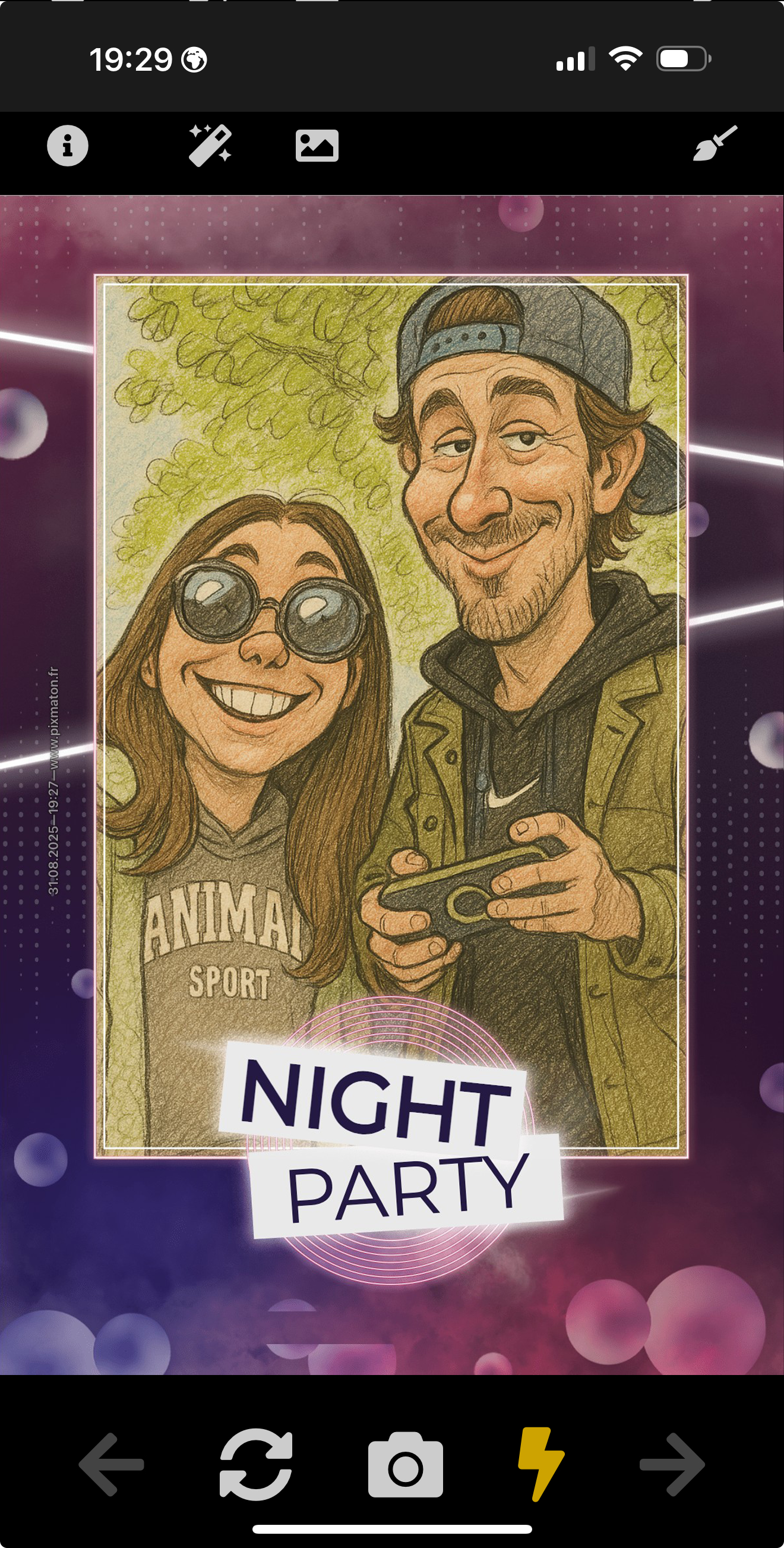 Aperçu du service PixMATON